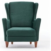 Fotoliu wing verde Lola Brejer – Artie