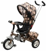 Detská trojkolka Baby Mix 3v1 TYPHOON 360 ° army