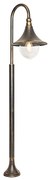 Felinar clasic de exterior auriu antic 125 cm IP44 - Daphne