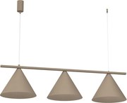 Lustră suspendată CAPITAL cu cablu, 3xGX53/15W/230V, bej