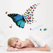 Sticker perete Magic butterfly 30x60cm