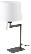 Veioza / Lampa de masa design elegant ARTIS bronz/alb