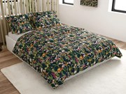 Lenjerie de pat din bumbac MYSTIC GARDEN verde inchis Dimensiune lenjerie de pat: 70 x 90 cm | 140 x 220 cm