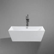 CUBE || Cadă de baie freestanding, alb, 170x75x58 cm