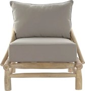 Fotoliu de exterior, gri, din stofa, Brynell