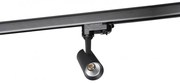 Spot LED directionabil pe sina KIRKE TRACK 3Line CCT 10W negru