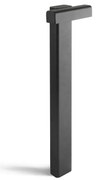 Stalp LED de exterior design modern IP65 BALIC 39cm Black