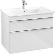 Villeroy &amp; Boch Venticello dulap 75.3x50.2x59 cm sub chiuveta pe perete alb A92501DH