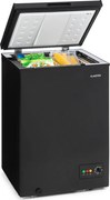 Klarstein Iceblokk 99, ladă frigorifică, congelator, 99 l, 75 W, F, negru