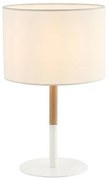 Veioza, lampa de masa design modern Hilery alb