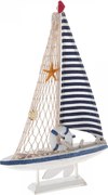 Decoratiune din lemn Navy Sailor