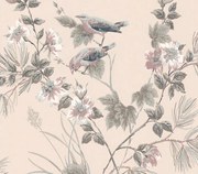 Tapet Rosemore, Pink Luxury Bird, 1838 Wallcoverings, 5.3mp / rola