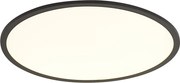 Panou LED inteligent negru 60 cm, incl. LED Dim to Warm cu telecomandă - Knob