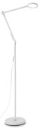 Lampadar LED modern cu brat articulat FUTURA PT BIANCO