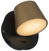Aplică LED Maytoni MOD421WL-L6BBS3K PIXEL 7W/230V 3000K auriu/negru