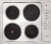 Klarstein Appetito 4, plită electrică, 5500 W, 4 plăci, 6 trepte de putere, oțel inoxidabil