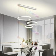 Lustra LED Cu Telecomanda, Elit's Esn1795-W, 150W, ALB