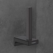 Suport hartie igienica Hansgrohe AddStoris Q finisaj negru mat