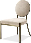 Scaun elegant, tapitat cu catifea, LUX Scribe 110808 HZ