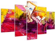 Tablou cu abstracție - pictura (150x105 cm)