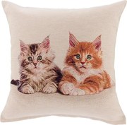 Față de pernuță tip goblen PISOI 45 x 45 cm