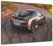Tablou Canvas Gray Ferrari 120x80 cm