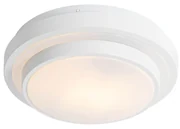 Plafoniera moderna alba 25 cm IP44 - Walden