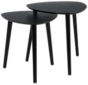 Set 2 masute de cafea cu trei picioare