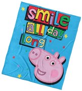 Carbotex Pătură pentru copii Pepina PorcușorulZâmbetul Te rog, 110 x 140 cm