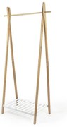 Suport haine Compactor Bamboo Stender, lemn natural