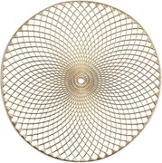 Suport farfurii MANDALA, Auriu, 38 cm, ZELLER