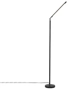 Lampa de podea modernă neagră inclusiv LED cu dimmer tactil - Berdien