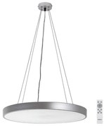 Lustră LED pe cablu dimabilă TESIA LED/60W/230V argintiu Rabalux 71042 + telecomandă