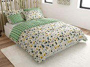 Lenjerie de pat policoton TREEVELLA POLY verde Dimensiune lenjerie de pat: 70 x 90 cm | 140 x 220 cm