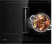 Klarstein Plită cu inducție AirJet 60 Down Air System + DownAir-hota, 10 000 W, 600 m³/h, Boost