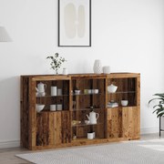 vidaXL Bufet Lemn vechi 181.5 x 37 x 100 cm Lemn compozit