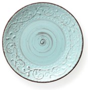 Farfurie din ceramică Brandani Serendipity, ⌀ 27,5 cm, turcoaz