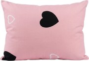 Fata de perna din polibumbac CORAZON POLY 50x70 cm, roz