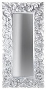 Oglinda de perete decorativa Venice argintiu antic, 180cm