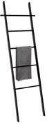 Scara de baie SURI BAMBOO, culoare neagra, Wenko