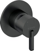 Silia Baterie pentru duș, îngropat, fără comutator de duș Finisaj: Negru BQS_N44L