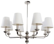 Lustra 8 brate moderna realizata manual Abano