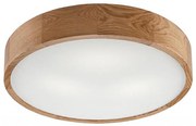 Plafonier OAK 3xE27/60W/230V stejar Ø 47,5 cm