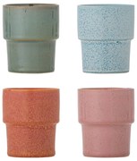 Cești 4 buc. pentru espresso din gresie 150 ml Ewan – Bloomingville