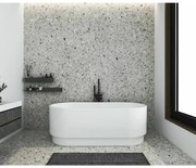 Cada freestanding Rune Varmva alb 160x74.5 cm