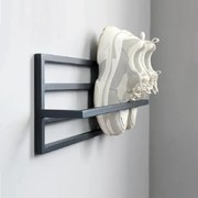 Pantofar,din metal,culoare negru,40x10x20 cm