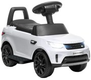 AIYAPLAY Mașinuță Electrică pentru Copii 18 Luni-5 Ani cu Licență Land Rover cu Muzică, USB și MP, 65x43x40 cm ,Alb | Aosom Romania