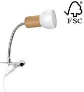 Lampă cu clemă Spot-Light 2224174WF SVENDA 1xE27/60W/230V