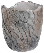 Recipient ghiveci Nant, din beton, gri, 14 x 14 cm