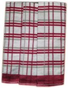 Prosop de bucătărie în carouri Egypt – Set 3 bucăți